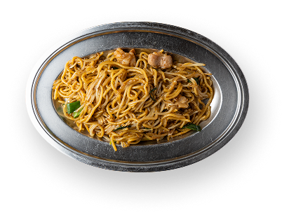 ① ホルソバ（ホルモン焼きそば）