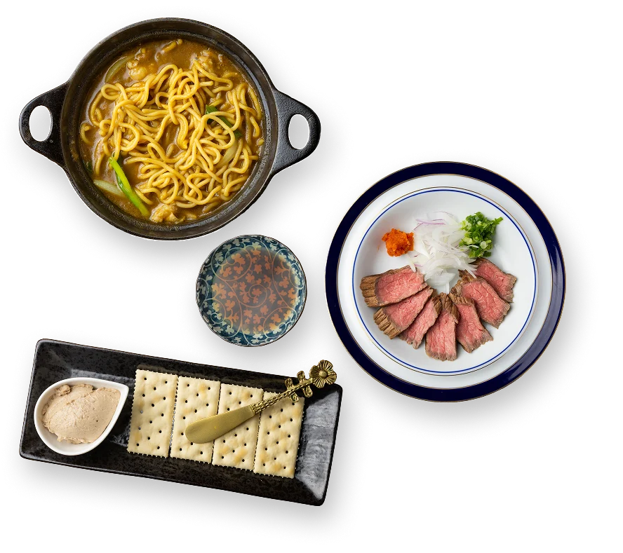 御縁で使用する鳥取県産の食材